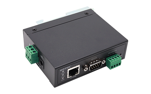 UT-6801A-POE 導(dǎo)軌式1口RS232/485/422 串口服務(wù)器