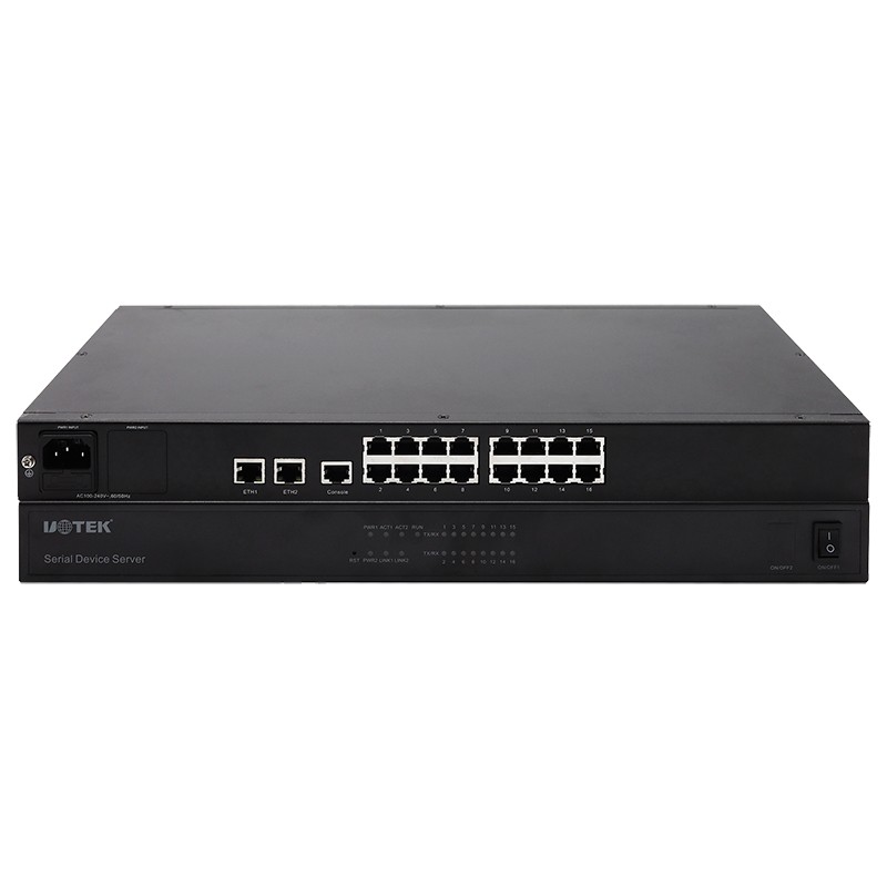 16口RS-232/485/422串口服務器