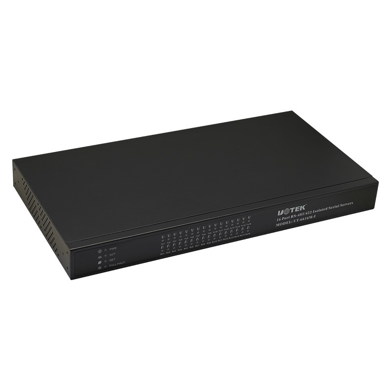 TCP/IP轉16口RS-422/485串口服務器