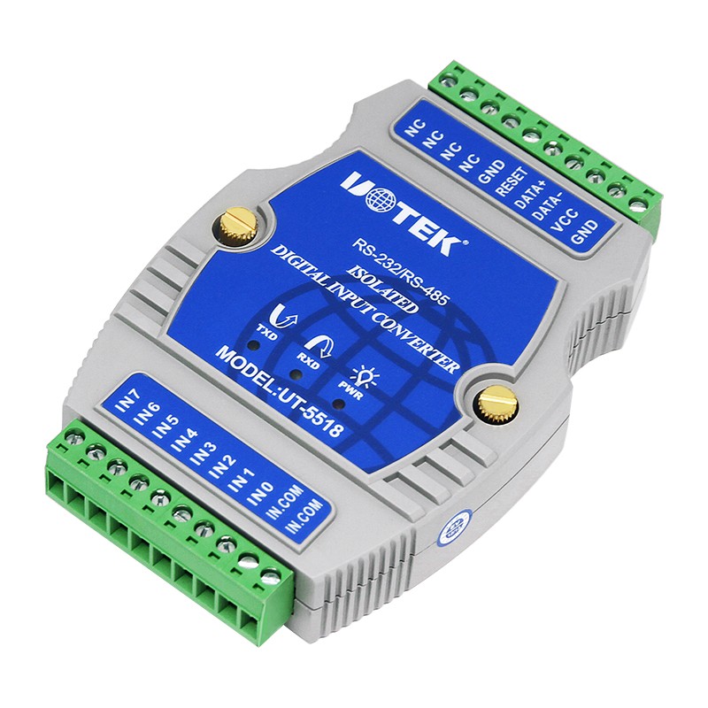 數(shù)字量8通道光隔濕接點(diǎn)I/O輸入模塊