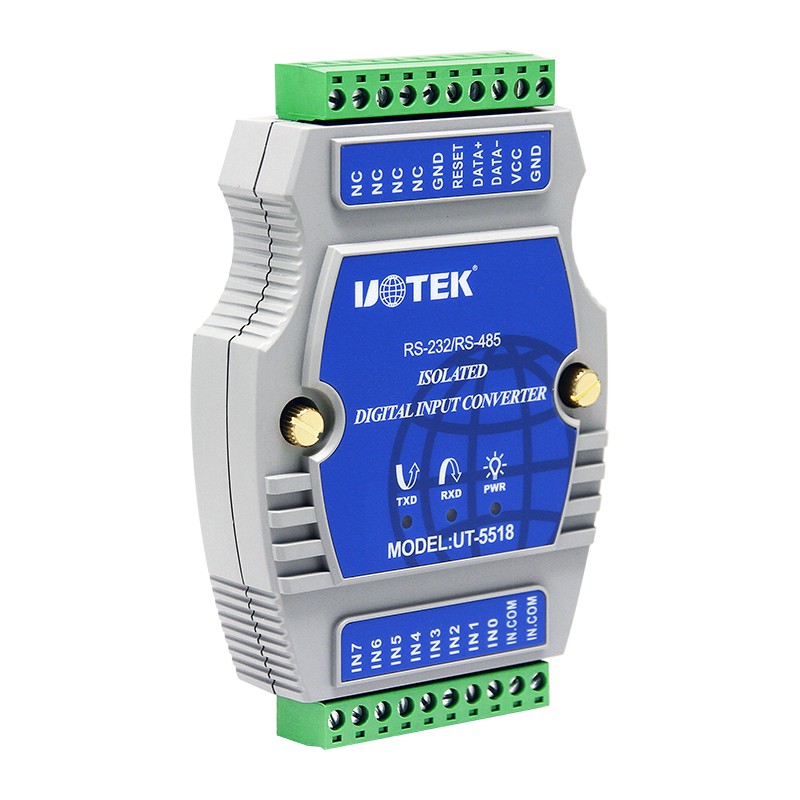 數(shù)字量8通道光隔濕接點(diǎn)I/O輸入模塊