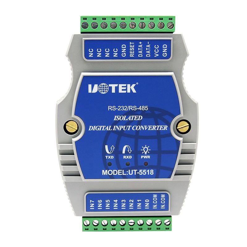 數(shù)字量8通道光隔濕接點(diǎn)I/O輸入模塊