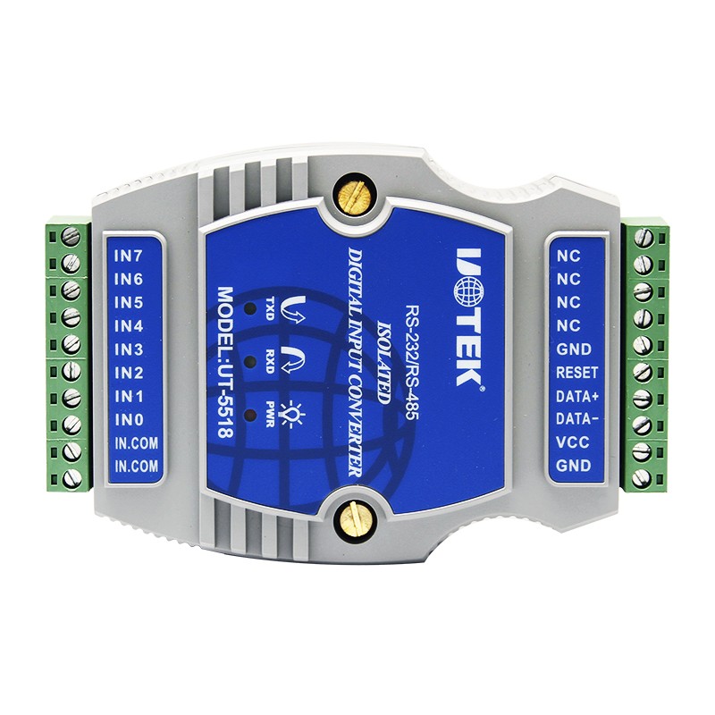 數(shù)字量8通道光隔濕接點(diǎn)I/O輸入模塊