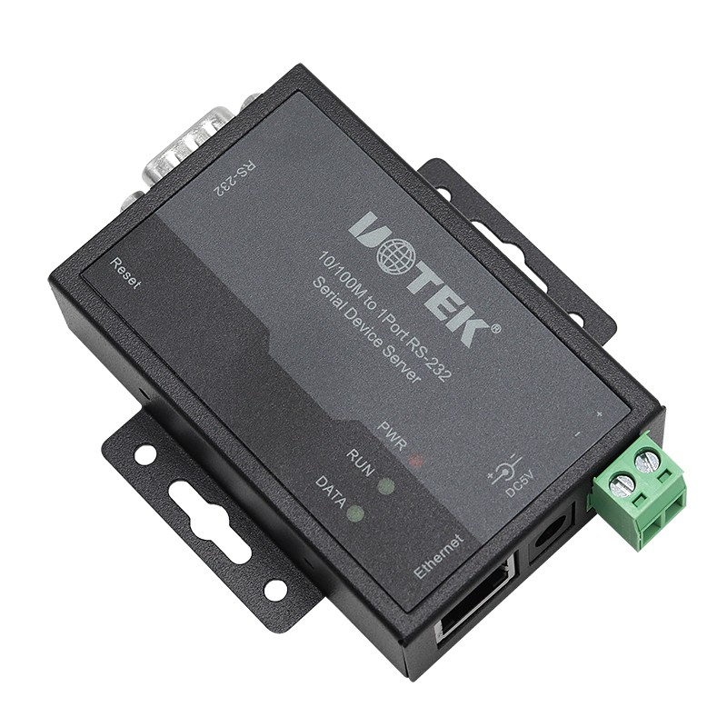 10/100M轉(zhuǎn)1口RS-232串口服務器